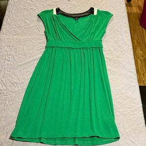 Banana Republic Vibrant Green Dress Small